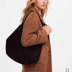 Madewell The Shopper Tote in Dark Carob